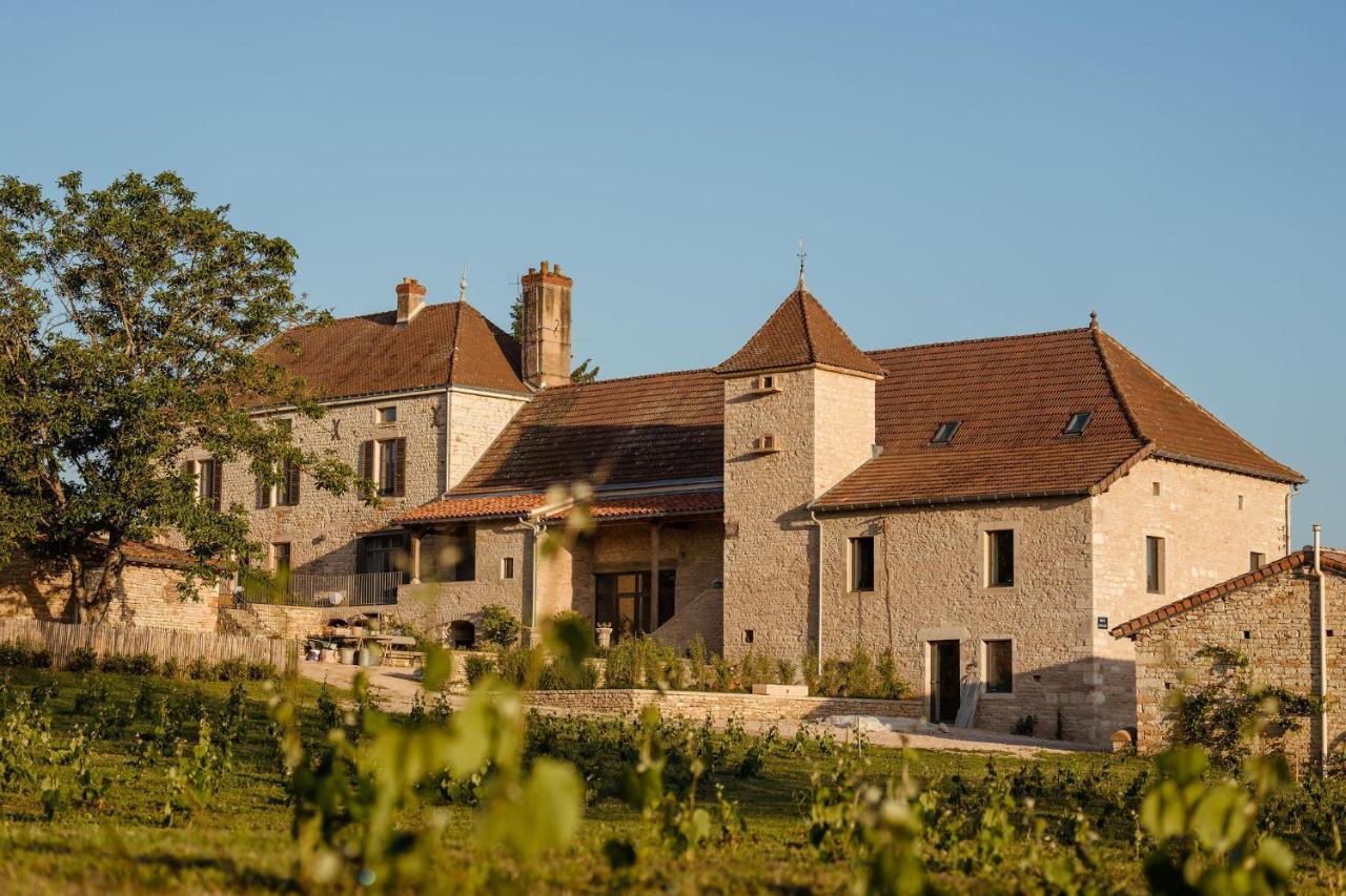 Clos Des Dames De Lancharre - La Maison Des Vignes Chapaize Exterior foto